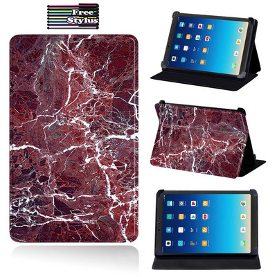 Husă din piele pentru tabletă pentru Xiaomi Mi Pad 2/Mi Pad 3/Mi Pad 4/Mi Pad 4 Plus Carcasă de protecție împotriva căderilor de praf+Stylus