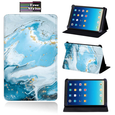 Husă din piele pentru tabletă pentru Xiaomi Mi Pad 2/Mi Pad 3/Mi Pad 4/Mi Pad 4 Plus Carcasă de protecție împotriva căderilor de praf+Stylus