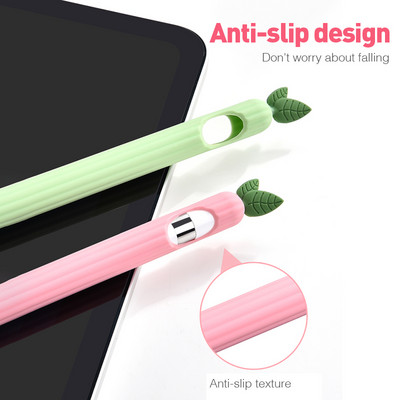Προστατευτική θήκη για Apple Pencil 2 Θήκη σιλικόνης για iPad Pencil 1 2 Θήκη κατά της απώλειας για Apple Pencil 2 1 Προστατευτικό Stylus