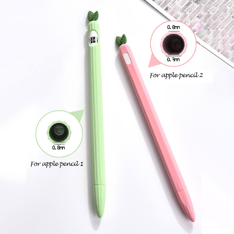 Zaštitna maska za Apple Pencil 2 Silikonska torbica za iPad Pencil 1 2 Anti-lost Case za Apple Pencil 2 1 Stylus Protector
