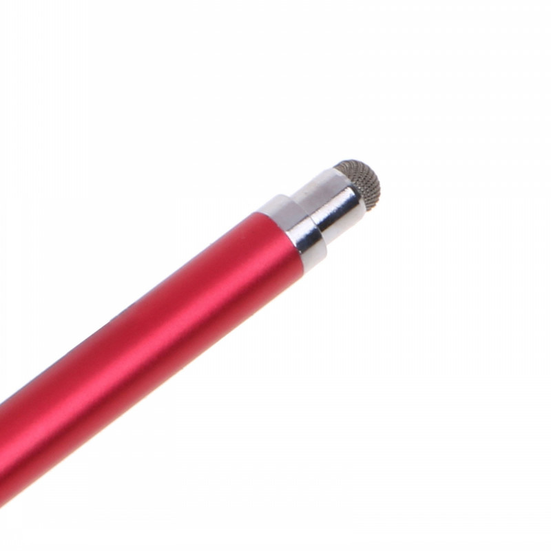 Stylus Pen 2 in 1 ierīcēm ar skārienekrāniem Gumijas uzgaļi kapacitatīvs irbuļa zīmulis Xiaomi Huawei Samsung Android tālruņa planšetdatoram