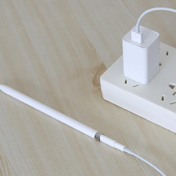 Мини конектор Адаптер за зареждане за Apple Pencil 1st 2nd USB кабел за зареждане Кабел за iPad Pro Pencil Аксесоари