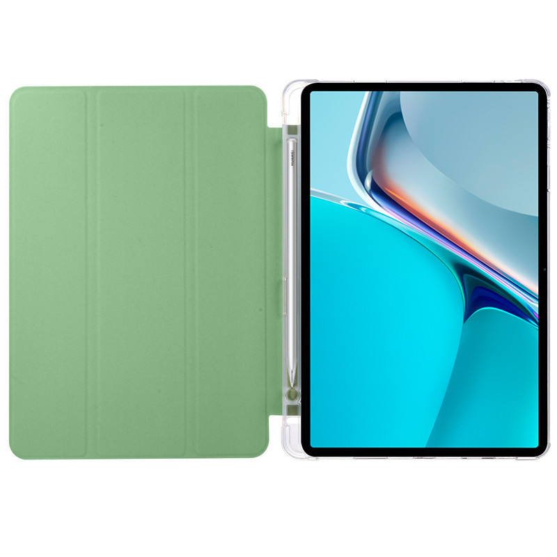 Skirtas „Huawei Matepad 10 4 Case 2022 PU“ odinis minkštas TPU nugaros stovo planšetinio kompiuterio dangtelis, skirtas Funda Matepad 10.4 dėklui su pieštuko laikikliu