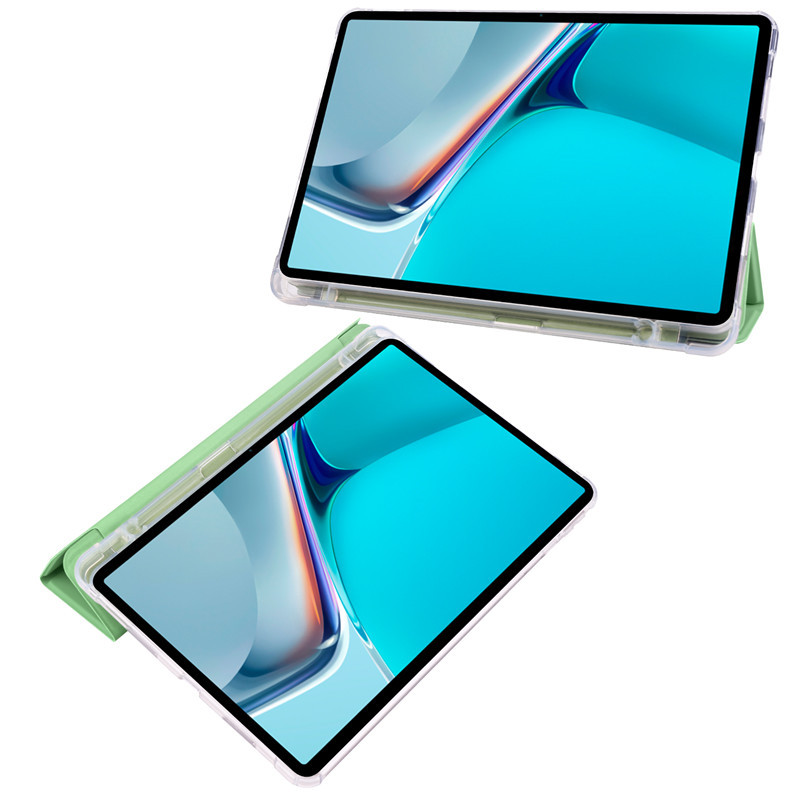 Skirtas „Huawei Matepad 10 4 Case 2022 PU“ odinis minkštas TPU nugaros stovo planšetinio kompiuterio dangtelis, skirtas Funda Matepad 10.4 dėklui su pieštuko laikikliu