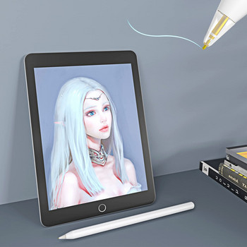 Αντικατάσταση διαφανών μεταλλικών μύτης για μολύβι Apple 1ης 2ης γενιάς στυλό αφής iPad Stylus 4.0 Nib Double Layer