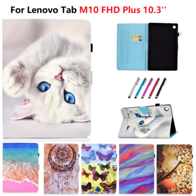 2020 Husă cu suport pentru Lenovo Tab M10 Plus Tb-x606f Tb-x606x 10 Husă magnetică de 3 inci pentru husă pentru tabletă Lenovo Tab M10 Fhd Plus