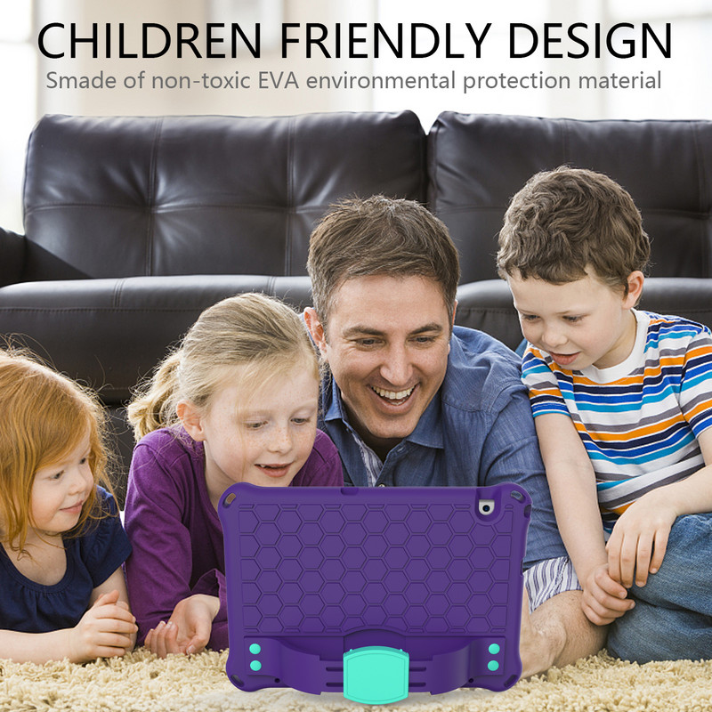 Netoksična, sigurna za djecu, otporna na udarce Honeycomb EVA postolje za Huawei MediaPad T5 10 AGS2-W09 AGS2-W19 AGS2-L09 10.1 tablet