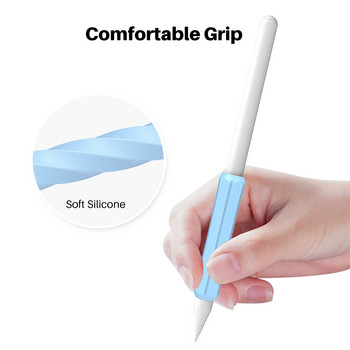Неплъзгащо се защитно покритие за Pen Grip за калъф Apple Pencil 1/2 Generation Case Silicone Grip Защитно покритие за Huawei M-Pencil Case