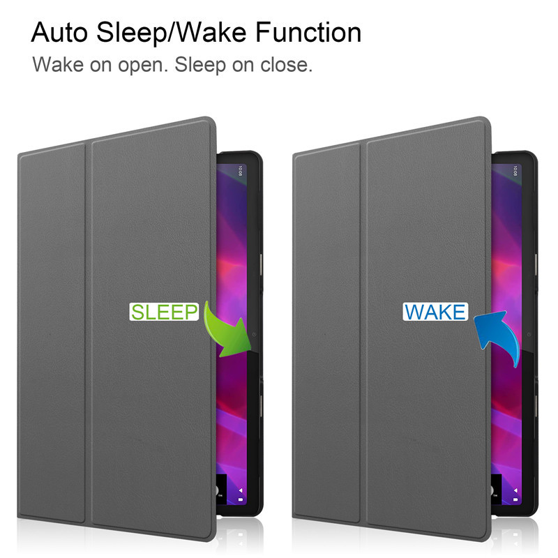 Калъф за Lenovo Yoga Tab 11 инча 2021 YT-J706F PU кожена флип стойка Магнитна интелигентна обвивка за Lenovo Yoga Tab 11 Cover Tablet