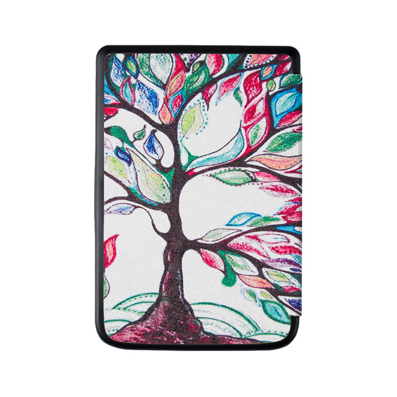 GLIGLE spausdinimo dėklas, skirtas Pocketbook 614/614 Plus/615/624/625/626Touch Lux2 PU odinis el. knygos dangtelis