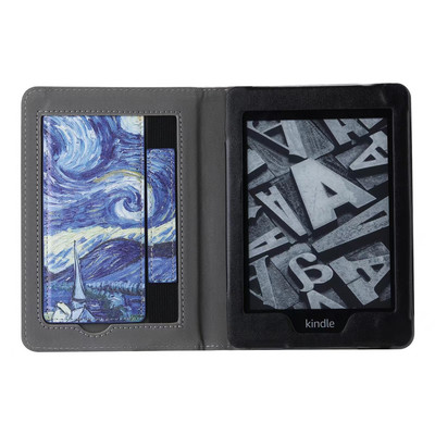 За калъф Kindle Paperwhite 5/4/3/2/1 със стойка/каишка за ръка и интелигентен капак за автоматично заспиване/събуждане за Kindle Paperwhite 11-то поколение