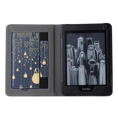 За калъф Kindle Paperwhite 5/4/3/2/1 със стойка/каишка за ръка и интелигентен капак за автоматично заспиване/събуждане за Kindle Paperwhite 11-то поколение