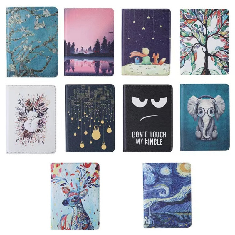 За калъф Kindle Paperwhite 5/4/3/2/1 със стойка/каишка за ръка и интелигентен капак за автоматично заспиване/събуждане за Kindle Paperwhite 11-то поколение