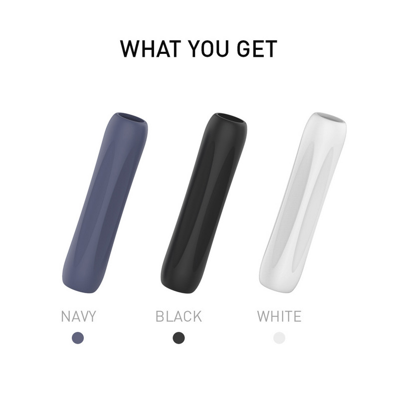 Navlaka za olovku Silikonska zaštitna navlaka za Apple Pencil 1/2, otporna na udarce, otporna na ogrebotine, neklizajuća futrola za držanje olovke s dodirnim zaslonom