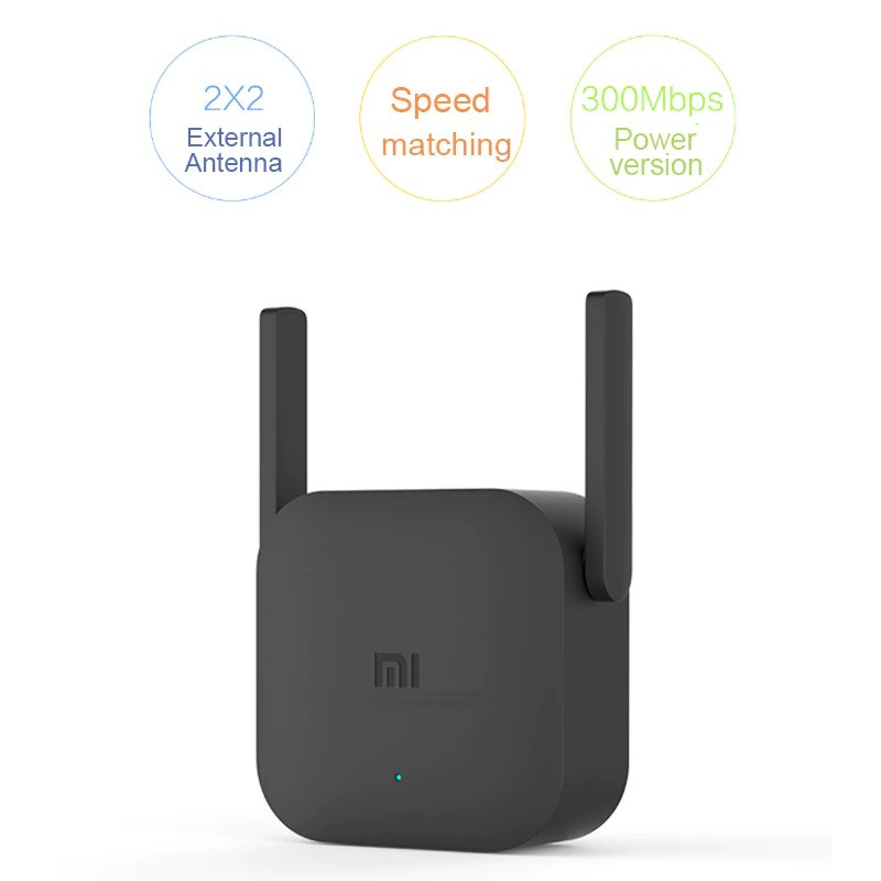 Originalni Xiaomi Mi Wi-Fi Range Extender Pro 300Mbps Amplificador Wi-Fi Repeater Wifi Signal Cover Extender Repeater 2.4G