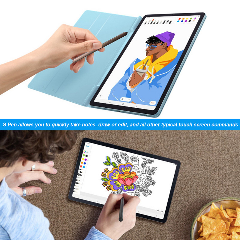Stilo pentru tabletă S Pen, stilou tactil de înlocuire pentru Samsung Galaxy Tab S6 Lite T860 T865 Creion pentru tabletă Sensibilitate ridicată Utilitate