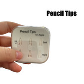 Ceruzavégek Apple Pencilhez 1. 2. generációs dupla rétegű 2B és HB és vékony Apple ceruzahegy 5 éves használathoz elegendő
