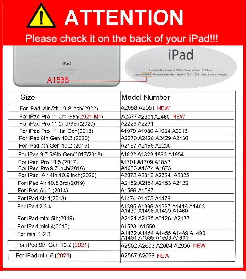 3D jauks vardes futrālis iPad 10.2 7/8/9. paaudze 2019/2020/2021 iPad Air 2022 10.9 ar salokāmu 360 grādu grozāmu roktura statīvu
