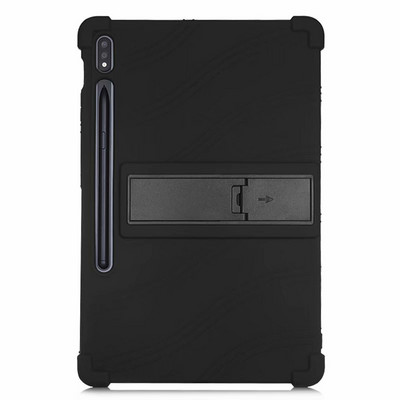 Leejtésálló tok Samsung Galaxy Tab S8 11 hüvelykes SM-X700 X706 X706N puha szilikon borítású állványtartóhoz