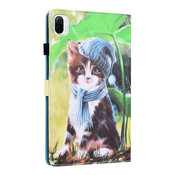 Cat Cartoon Animals Cover Funda за Xiaomi Pad 5 Stand Kid Case за Xiaomi Mi Pad 5 Mi Pad 5 Case Kids Coque Защитна обвивка