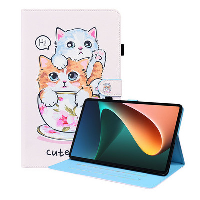 Cat Cartoon Animals Cover Funda za Xiaomi Pad 5 Stand Kid Case za Xiaomi Mi Pad 5 Mi Pad 5 Case Kids Coque Zaštitna školjka