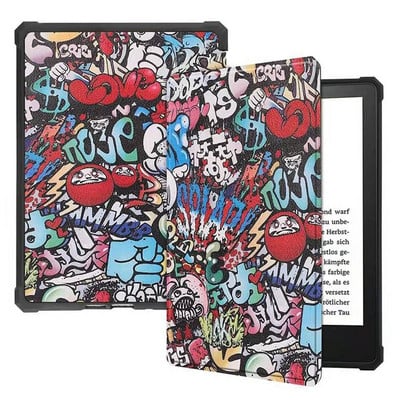 „Wake/Sleep“ apsauginis apvalkalas, 6,8 colio išmanusis dangtelis, PU oda, skirta „Kindle Paperwhite 5“ 11 kartos 2021 m.