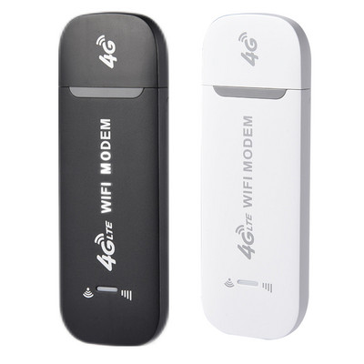 4G SIM kártya adat Wifi modem LTE vezeték nélküli USB router WiFi antennával Modem hálózati kártya Wifi dongle hordozható intelligens router