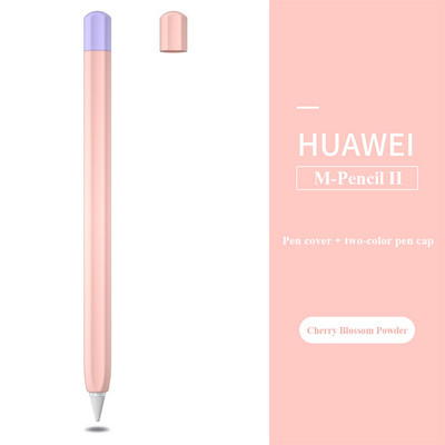 Szilikon tok a Huawei M-Pencil 2 generációs védőburkolathoz, érintőceruza tolltartó hüvely, az M-Pencil 2. tartozékaihoz
