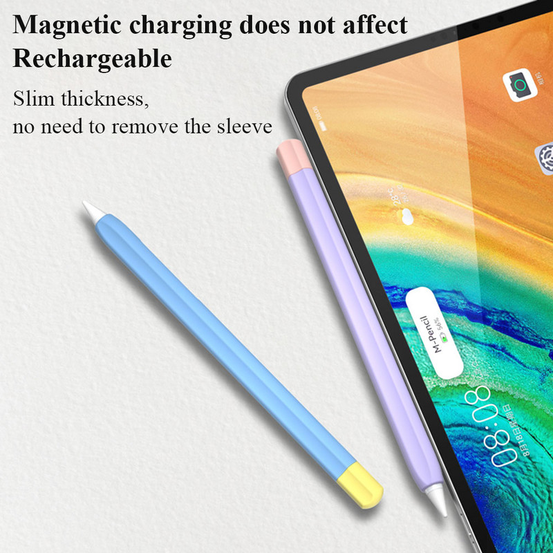 Szilikon tok a Huawei M-Pencil 2 generációs védőburkolathoz, érintőceruza tolltartó hüvely, az M-Pencil 2. tartozékaihoz