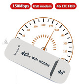 EATPOW 4G LTE vezeték nélküli USB-kulcs 150Mbps modemes WiFi router SIM-kártya nyílással autós hotspot zseb mobil WiFi adapter