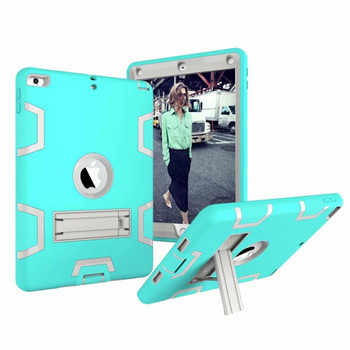 Силиконов удароустойчив калъф за iPad Air 1 A1474/1475 капак за ipad 5 Kids Safe Armor Heavy Duty Rubber Anti-Scratch case+Film+Pen