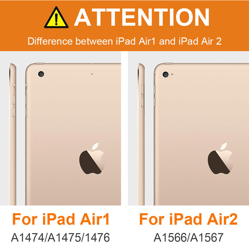 Silikónové nárazuvzdorné puzdro pre iPad Air 1 A1474/1475, kryt pre iPad 5 pre deti, bezpečné brnenie, odolné gumené puzdro proti poškriabaniu + fólia + pero