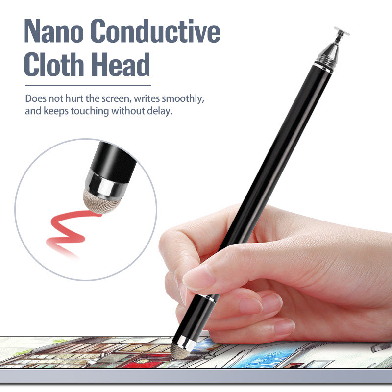 4 az 1-ben Stylus toll Apple Tablet érintőtoll ipad-hez Rajzírás Íróképernyős toll Kapacitív ceruza Samsung notebookhoz