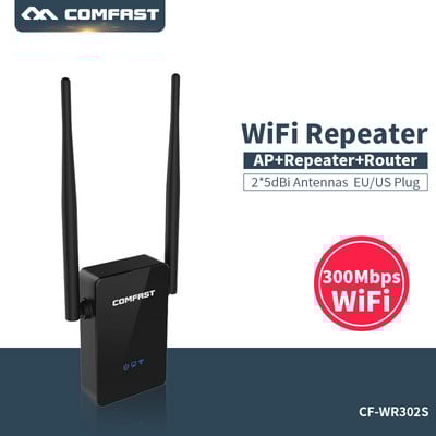 Vezeték nélküli mini router átjátszó 300M Wifi bővítő nagy hatótávolságú hálózati vevő 802.11n wifi erősítő wi-fi jelerősítő