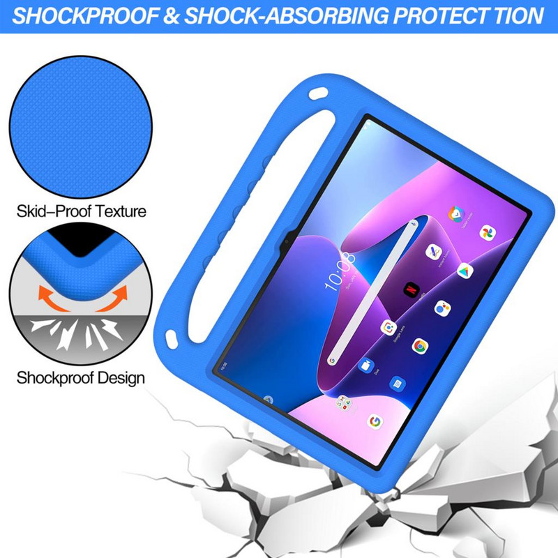 Skirtas Lenovo Tab M10 3rd Gen 10,1 colio TB328FU TB328XU Case EVA dangtelis, skirtas Lenovo TB-328FU/XU 10,1" 2022 Tab M10 3rd Generation