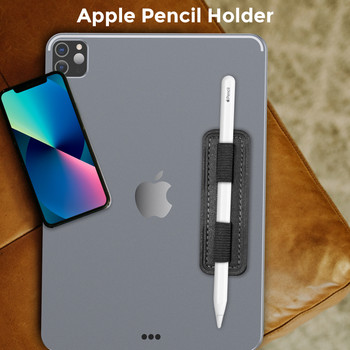 Θήκη στυλό Capacitor στυλό Αυτοκόλλητο PU Δερμάτινο Tablet Θήκη για μολύβια Συμβατό Tablet για iPad 10 Apple Pencil 1 2