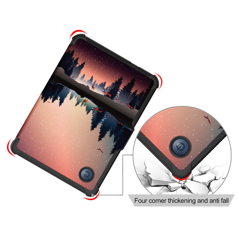 GLIGLE TPU mekana tanka kožna navlaka za Kobo Clara 2E 2022 6-inčni Ereader Shell