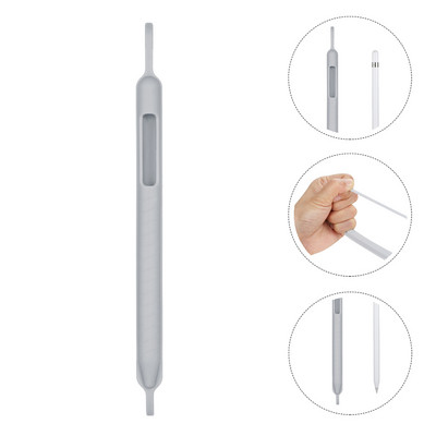 Stylus Pen Cover Case Pple A Sleeve Silikonski Protector Držač 2 Generation Anti Losing 1St 2St Kućište Zaslon osjetljiv na dodir