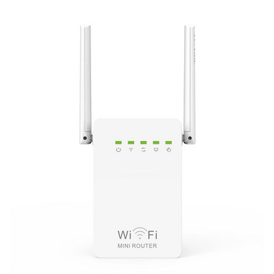 Bezdrôtový WiFi opakovač, prístupový bod, 300 Mbps antény, zosilňovač signálu, rozširovač dosahu, AP, Wi-Fi 802.11N sieť, WR02EQ