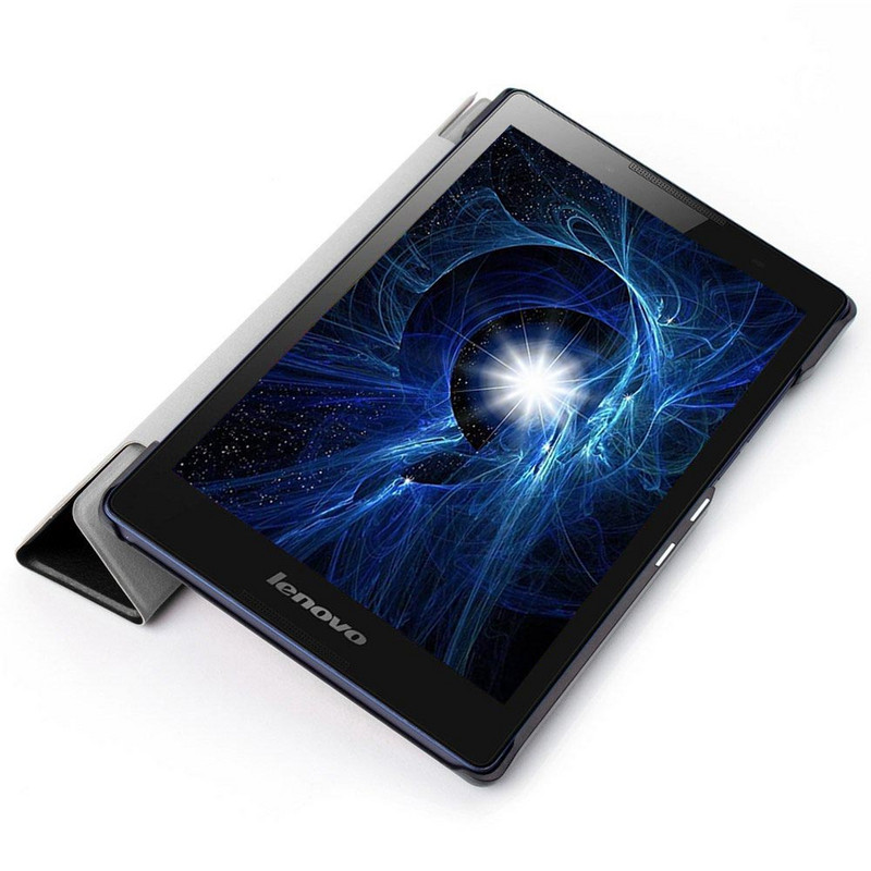 Lenovo Tab2 A8 Tab3 8 táblagép tok borítása - Ultrakönnyű, vékony intelligens borítás Lenovo Tab 2 A8-50 Tab 3 TB3-850F tokjához