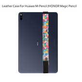 PU bőr tok Huawei M-Pencilhez HONOR Magic Ceruza Elasztikus Zsebhüvely huzat Apple ceruzához 1 2 Elveszés elleni tok