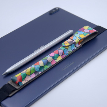 Калъф от PU кожа за Huawei M-Pencil HONOR Magic Pencil Elastic Pocket Sleeve Cover за Apple pencil 1 2 Anti-lost Case