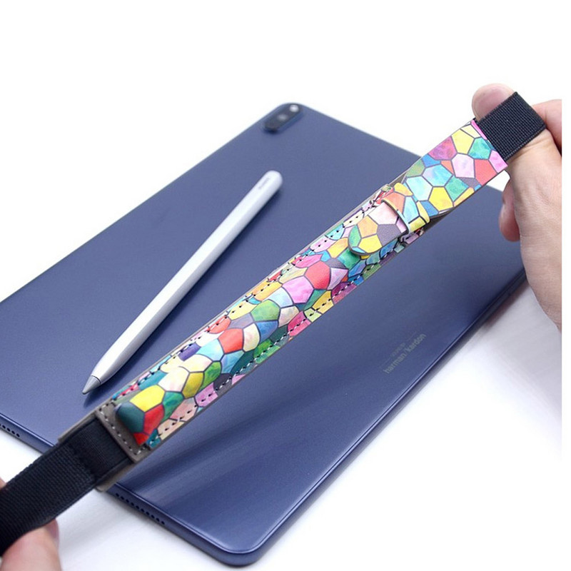 PU bőr tok Huawei M-Pencilhez HONOR Magic Ceruza Elasztikus Zsebhüvely huzat Apple ceruzához 1 2 Elveszés elleni tok