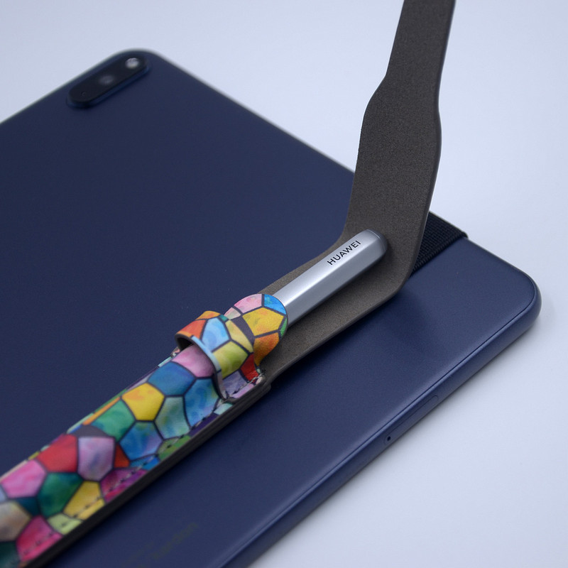 PU bőr tok Huawei M-Pencilhez HONOR Magic Ceruza Elasztikus Zsebhüvely huzat Apple ceruzához 1 2 Elveszés elleni tok