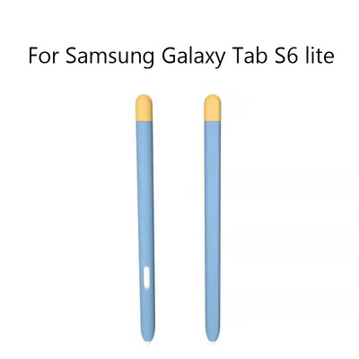 Spalvų maišymas Paprastas verslo pieštuko dėklas, skirtas Samsung Galaxy Tab S6 S7 S-Pen Cover Mielas animacinis planšetinis kompiuteris silikoninis pieštuko dėklas