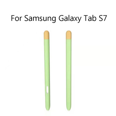 Spalvų maišymas Paprastas verslo pieštuko dėklas, skirtas Samsung Galaxy Tab S6 S7 S-Pen Cover Mielas animacinis planšetinis kompiuteris silikoninis pieštuko dėklas