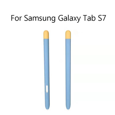 Spalvų maišymas Paprastas verslo pieštuko dėklas, skirtas Samsung Galaxy Tab S6 S7 S-Pen Cover Mielas animacinis planšetinis kompiuteris silikoninis pieštuko dėklas