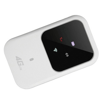 1 Σετ Λευκό 150Mbps LTE MIFI Modem Mobile Wi-Fi με υποδοχή κάρτας SIM