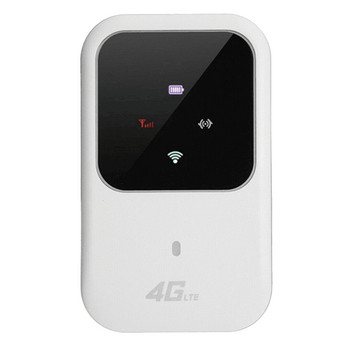 1 комплект бял 150Mbps LTE MIFI модем Mobile Wifi със слот за SIM карта