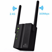 Repetor WiFi de 300 Mbps Amplificator de semnal fără fir Extensor de gamă Wi-Fi Repetitor 2.4G Repetitor 802.11N Amplificator de rețea AP WPS Priză SUA/UE
